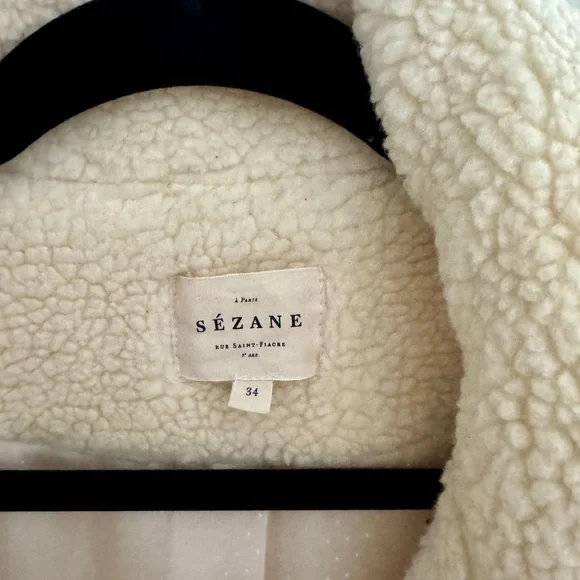 (RARE) Sezane Marlon Coat Size 34 /US 2 - Picture 7 of 8